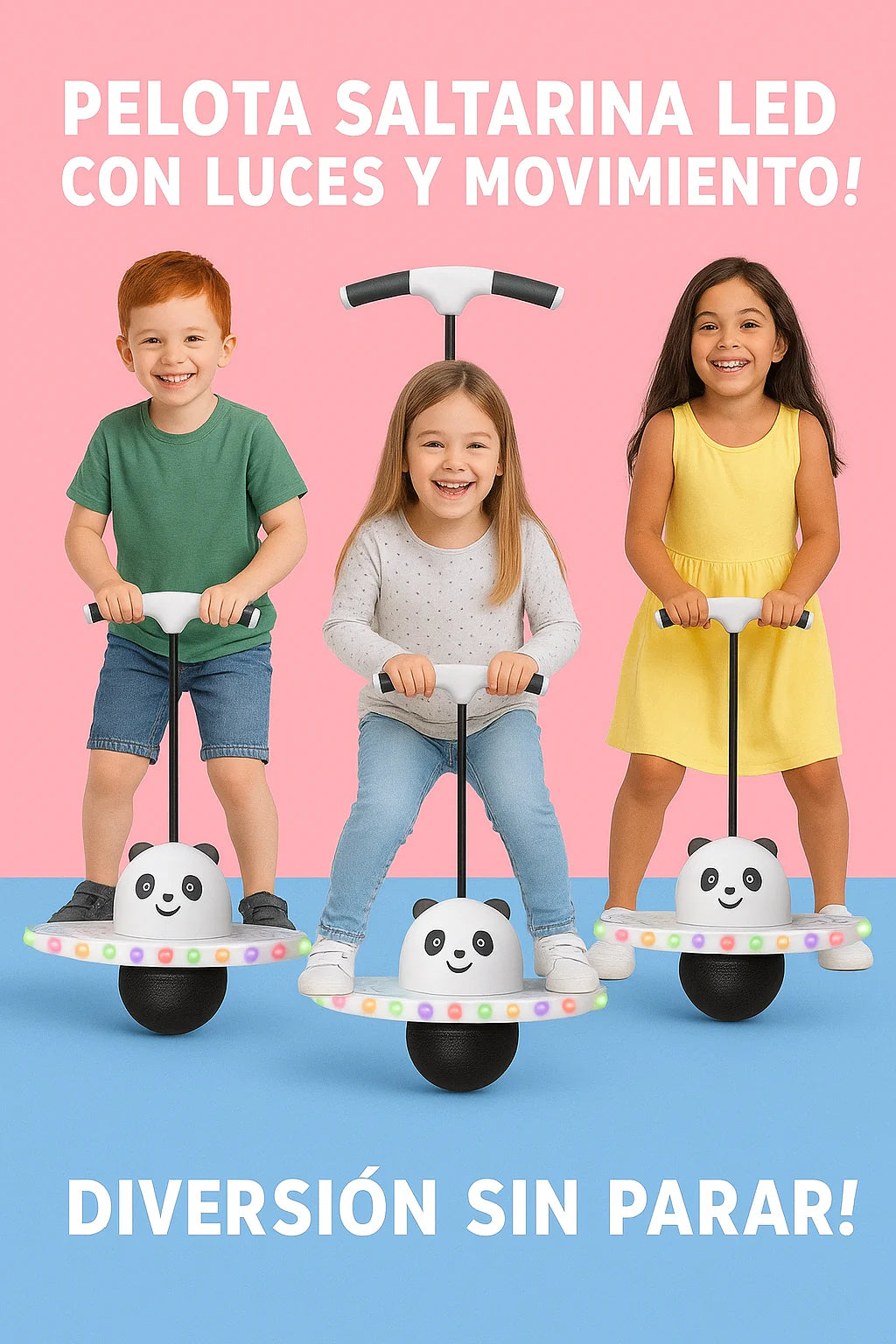 Pelota Saltarina con Luces Led