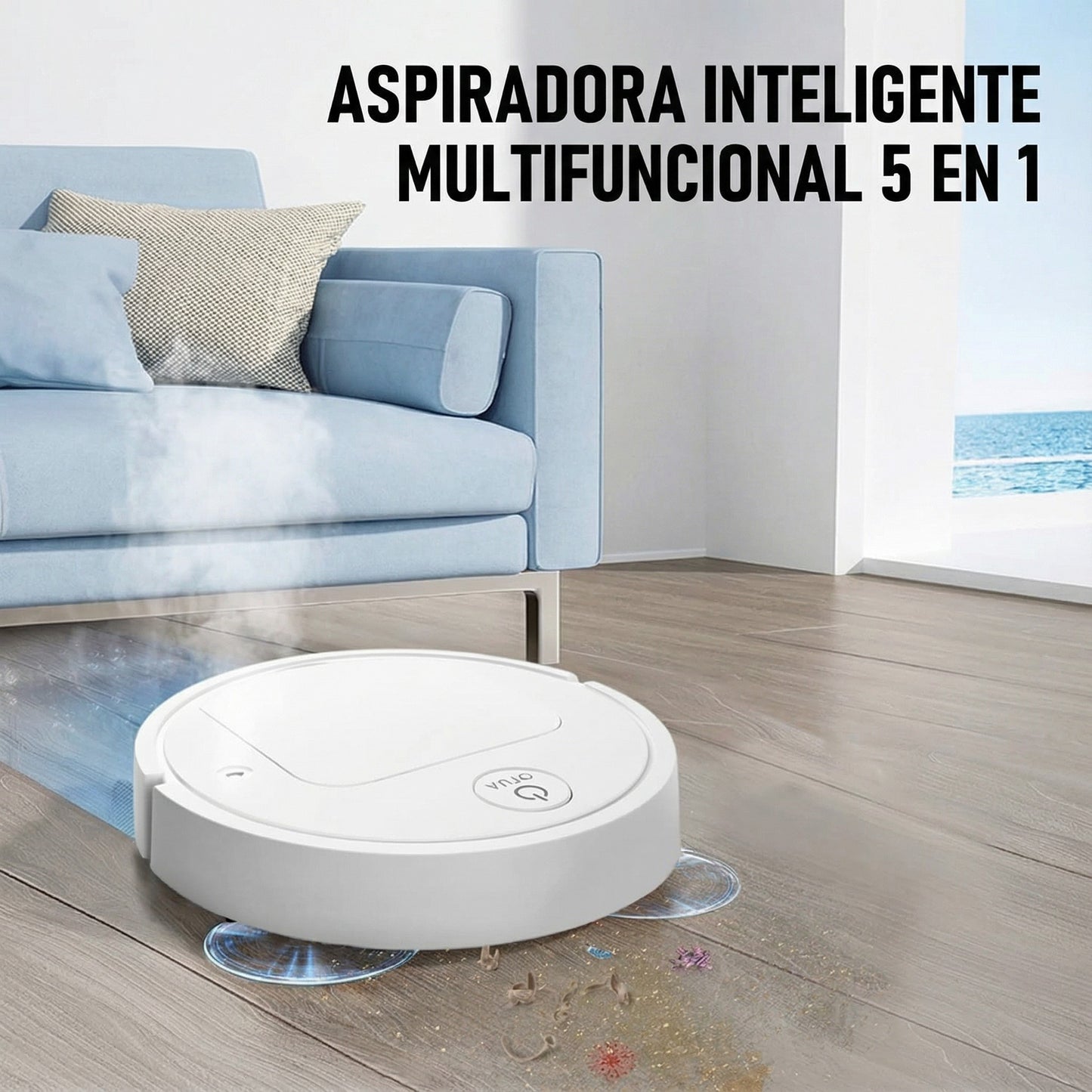 Aspiradora Inteligente Multifuncional 5 en 1