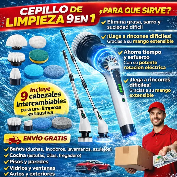 Cepillo 9 en 1